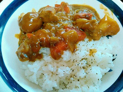 野菜ごろごろ米粉カレー